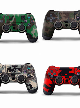 PS4手柄全包贴纸 彩贴 迷彩贴纸 保护膜CAMO skin sticker痛贴