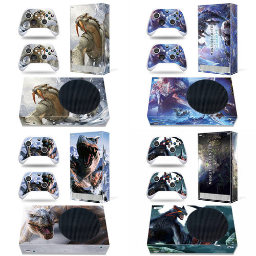 XBOX Series s 游戏机全身贴纸  保护贴  moster hunt ice borne
