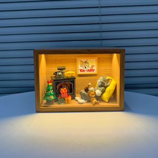 猫和老鼠摆件周边手办玩具汤姆和杰瑞生日礼物送女生女朋友情人节