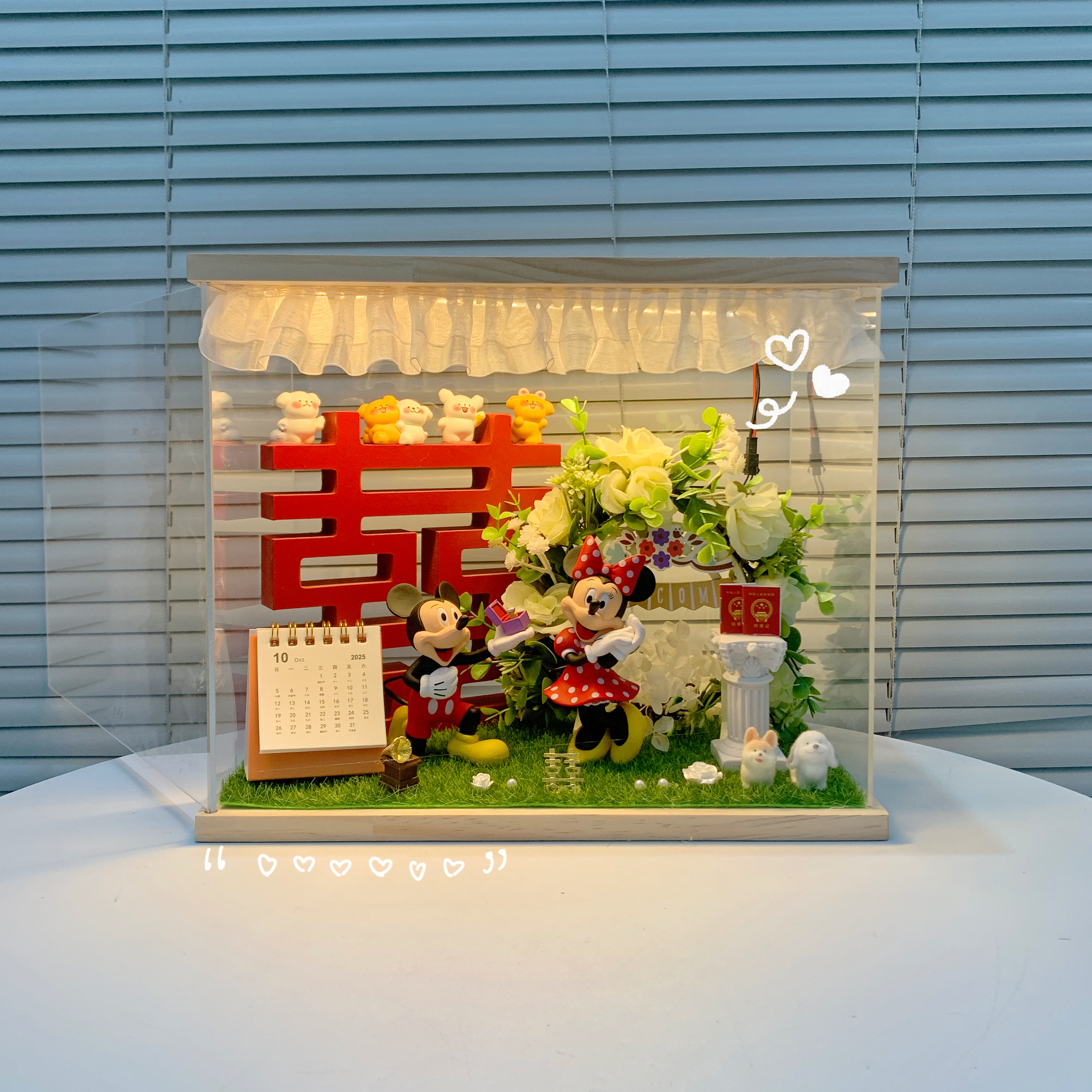 米奇米妮新婚礼物送新娘新人