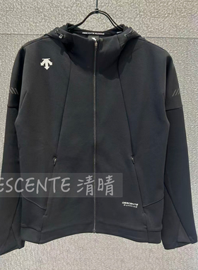 迪桑特专柜正品秋冬休闲运动夹克舒适针织男款上衣外套D4431RFT45