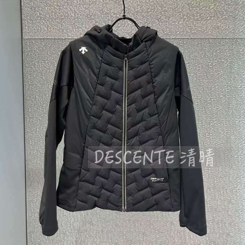 迪桑特专柜正品D4432RTT05秋冬运动跑步上衣女轻薄羽绒马甲三合一