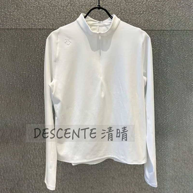 迪桑特正品秋休闲针织衫长袖t恤