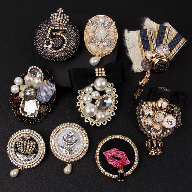 韩国缎带小复古百搭西装胸针扣