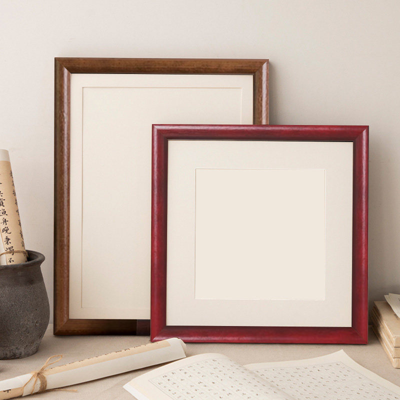 杉琛书法实木定制摆台