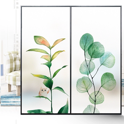 Стеклянная наклейка, прозрачное матовое стеклянное защитное белье