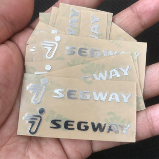 九号电动摩托车赛格威segway侧标改装配件装饰EN系列立体车标logo