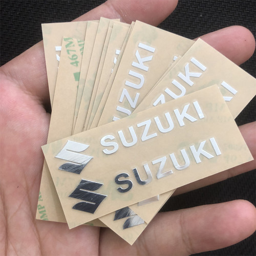 铃木奥拓北斗星天语雨燕汽车3d立体金属车标贴纸车内装饰用品大全