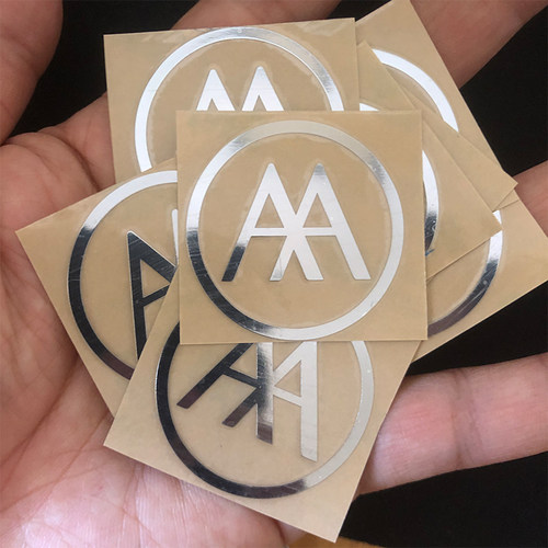 适用爱玛电动车电镀镍标牌