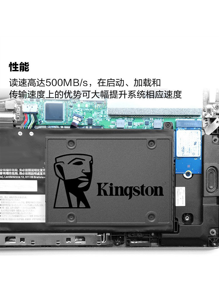 KINGSTON A400 240|480|960G 솔리드 스테이트 드라이브 SATA 노트북 데스크탑 컴퓨터 SSD BLACK MYTH