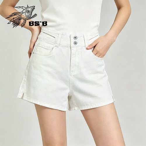 小魔鱼夏季新款牛仔短裤女