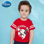 Quần áo trẻ em Disney áo thun nam tay ngắn 2019 hè 5 phim hoạt hình cotton trẻ em áo bé gái nước ngoài cô gái từ bi - Áo thun