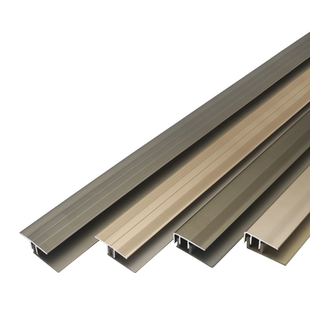 带底座收边条铝合金金属门压条实木复合地板压条门口条平扣压边条