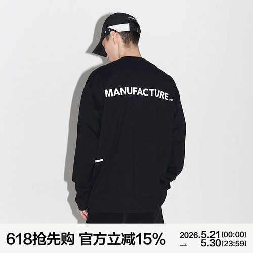 MANUFACTURELOGO长袖T恤