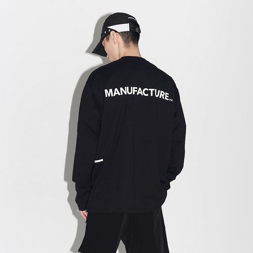 MANUFACTURELOGO长袖T恤