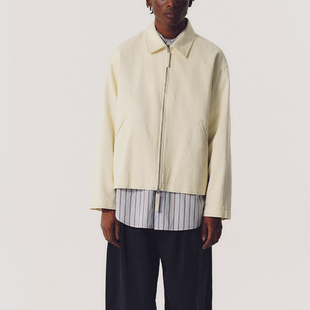 MANUFACTURE 水洗棉短款夹克