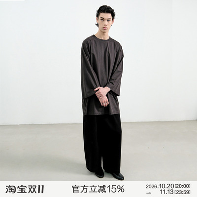 MANUFACTURE 廓形九分袖T恤