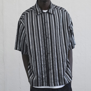 衬衫 MANUFACTURE 条纹短袖