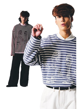 MANUFACTURE DISNEY PIXAR TOY STORY 系列 条纹长袖