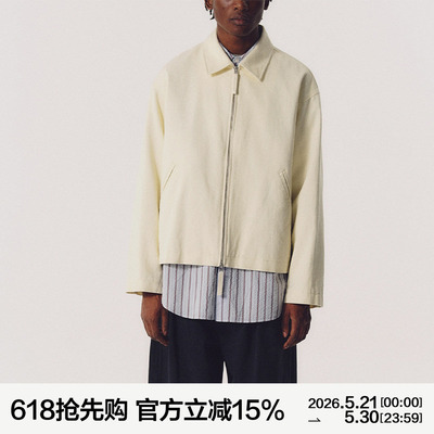MANUFACTURE 水洗棉短款夹克