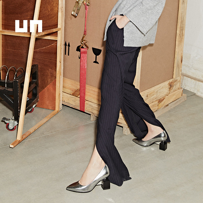 UN united nude春秋牛皮吸睛悬浮异形跟浅口尖头女单鞋383150103|ruв категории Женская обувь, низкий чистка - от Buy2taobao.com для оказания профессиональной услуги покупки агента Taobao