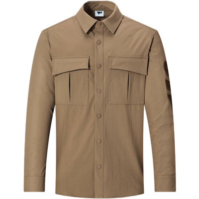 七匹狼长袖防水休闲衬衫