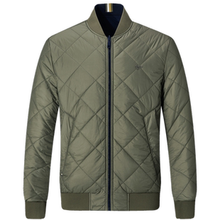 七匹狼夹克2025秋季新款男士棒球领双面穿三防茄克暖绒外套男装潮