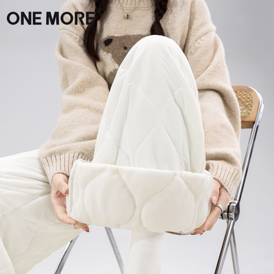 onemore加绒加厚棉裤