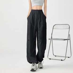 裤 2025年夏季 冲锋裤 more美式 薄款 阔腿伞兵工装 休闲运动裤 one 新款