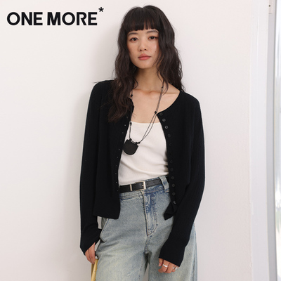 onemore长袖针织开衫