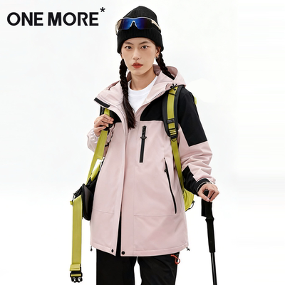 onemore户外冲锋衣外套女