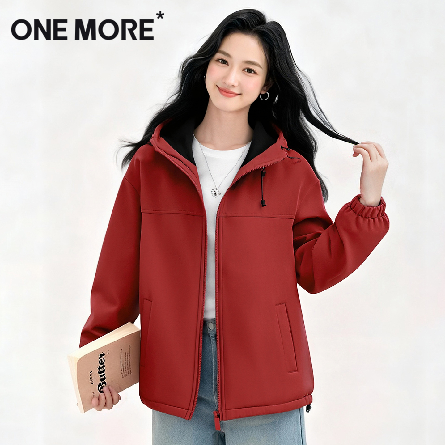 onemore加绒户外机能外套