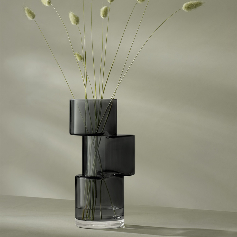 LSA欧式玻璃家用花瓶插花器