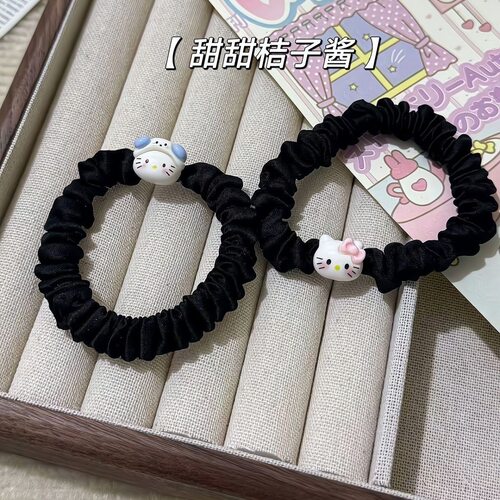 小猫发圈情侣手链少女心小皮筋送给男朋友头绳扎头发饰可爱发绳kt