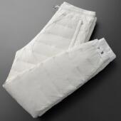 男女情侣弹力小脚户外羽绒裤 轻量化设计冬季 轻便保暖白鸭绒裤 外穿