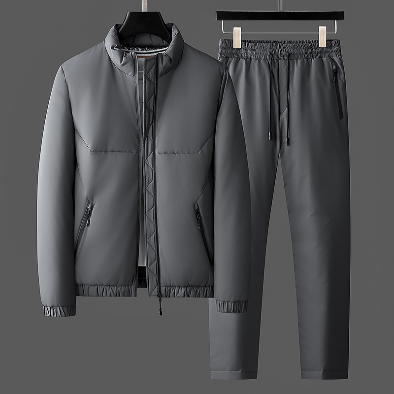 高端防水户外内蓄热保暖羽绒服