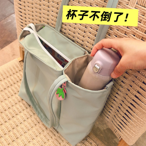 宅猫原创通勤分体水杯单肩包