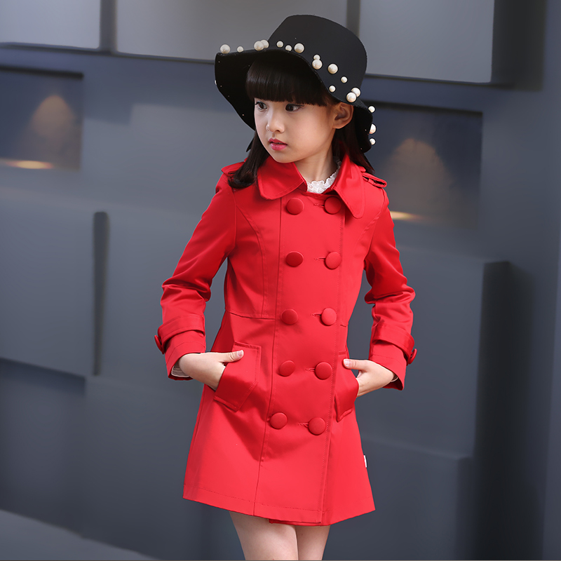 Manteau pour fille en Toile de coton - Ref 2162547 Image 3