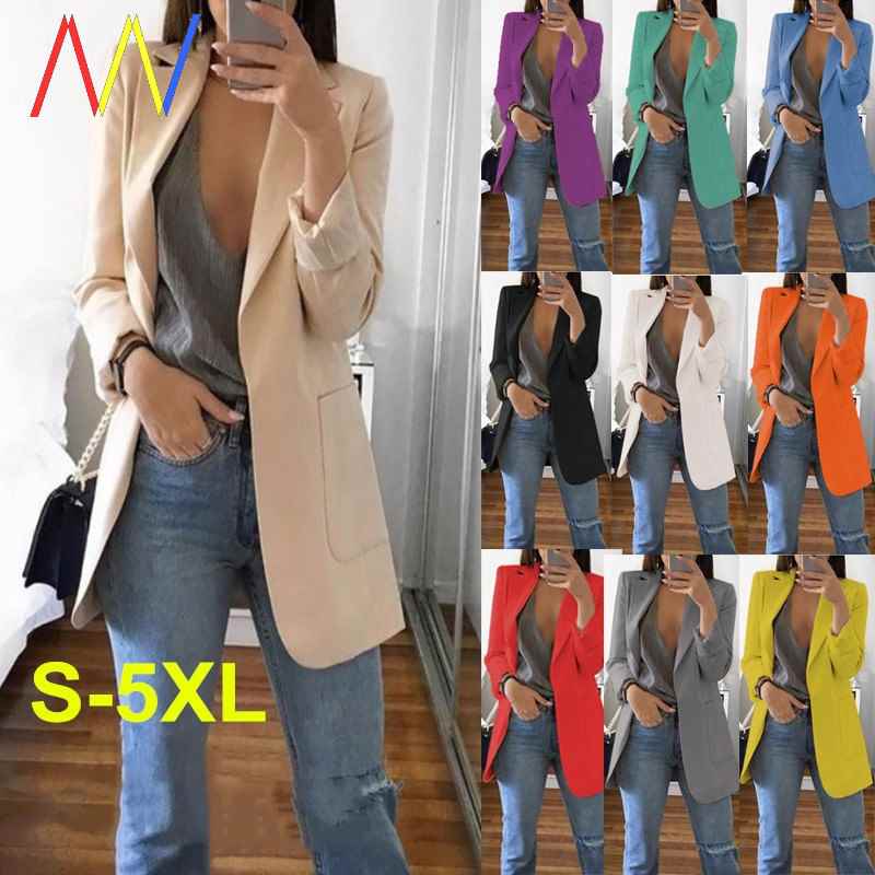 Suits plus size Office Lady for Women blazer jacket Blazers