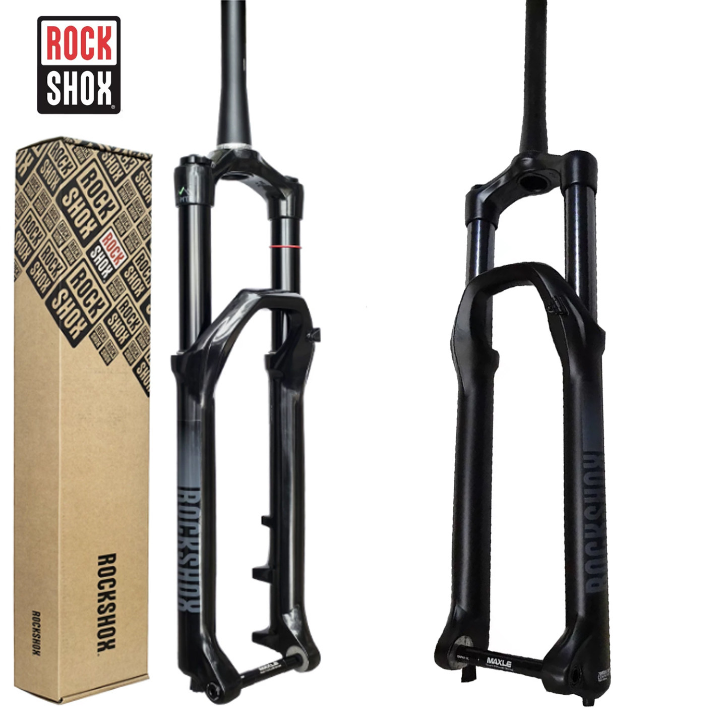 SRAM速联ROCKSHON FS-35G-RL前叉27.5寸桶轴气压避震前叉15*110mm图片