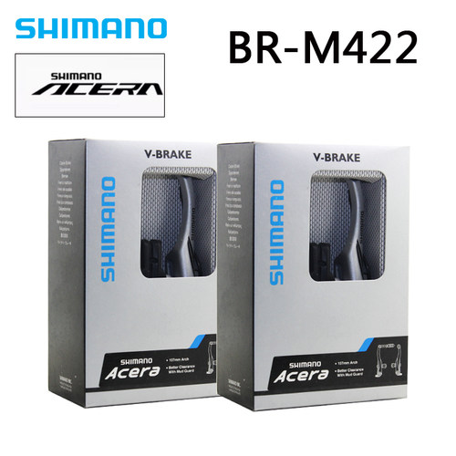 SHIMANO禧玛诺ACERA BR-M422 M432 V刹 刹车 折叠车山地车银色V刹