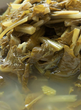 陕西浆水菜汉中浆水宁强油菜浆水甘肃安康四川腌土酸菜无盐泡菜