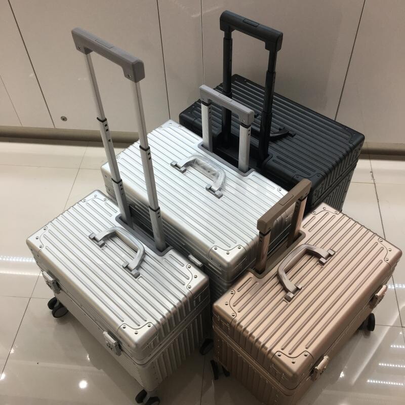 全铝摄影箱登机箱工具箱男女拉杆箱自卸轮18寸特价厂家直销包邮