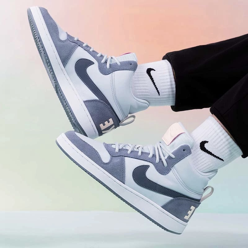 Nike/耐克 Court Borough Mid男女复古休闲运动板鞋844907-005