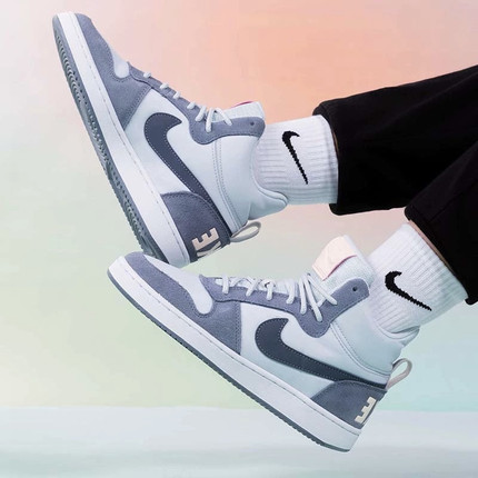 Nike/耐克 Court Borough Mid男女复古休闲运动板鞋844907-005