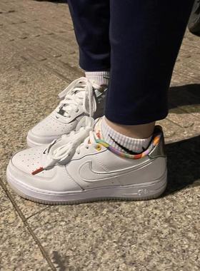 专柜正品 NIKE Air Force1GS AF1大童空军一号休闲板鞋FN8912-111