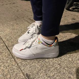 NIKE FN8912 Air AF1大童空军一号休闲板鞋 111 Force1GS 专柜正品