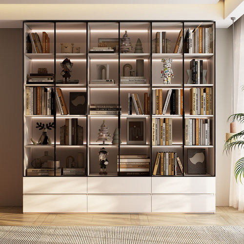 圣博恩橡木组合式书柜