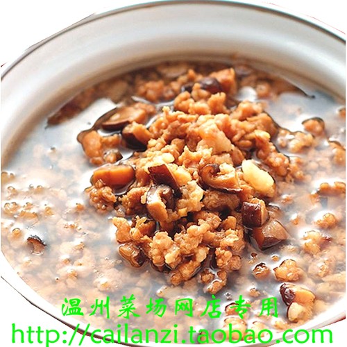 温州味道 生烫肉 香菇肉末汤料包 面条糯米饭肉沫浇头 成品菜 90g