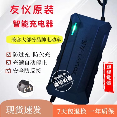 友仪充电器祥瑞电瓶车智能充电器48V60V20Ah72V通用电动车充电器